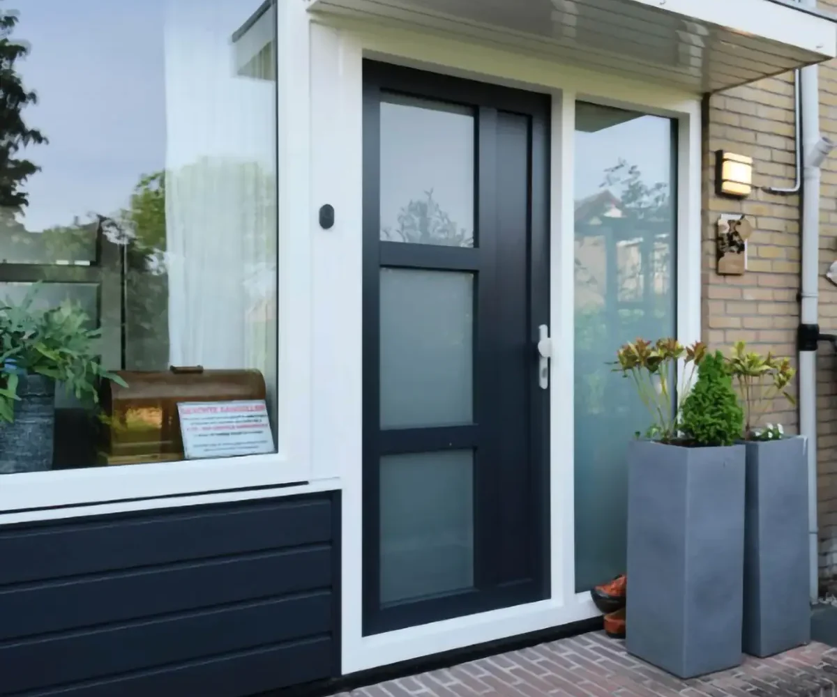 Kozijnen woning voorzijde